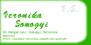 veronika somogyi business card